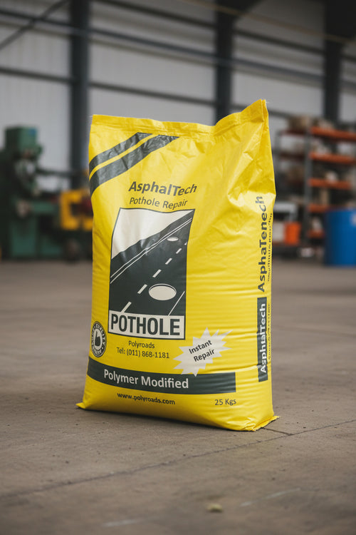 AsphalTech cold asphalt pothole repair bag, 25 kg